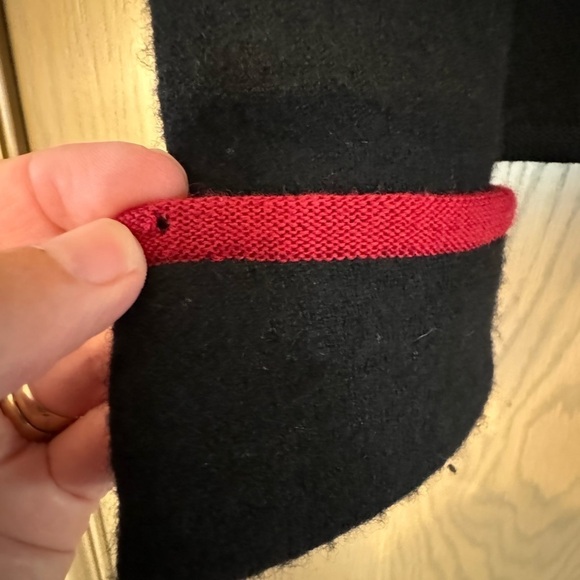 Icelandic Design Boiled Wool Floral Pattern Button Front 2006 Jacket / medium - Picture 8 of 12